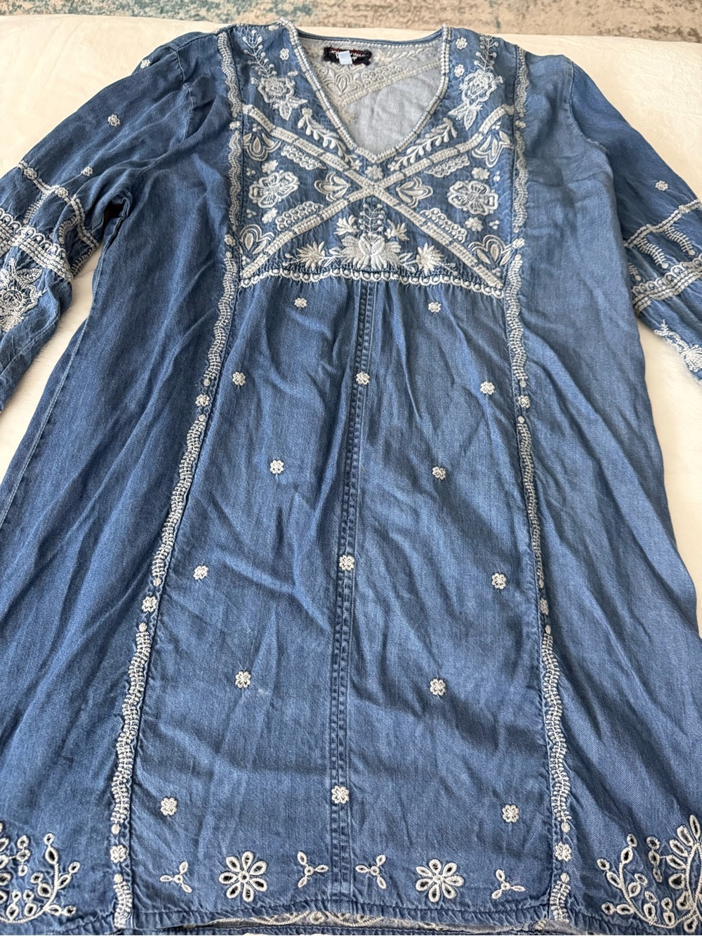 Johnny Was Workshop Alberte Tencel dress Size Medium D91